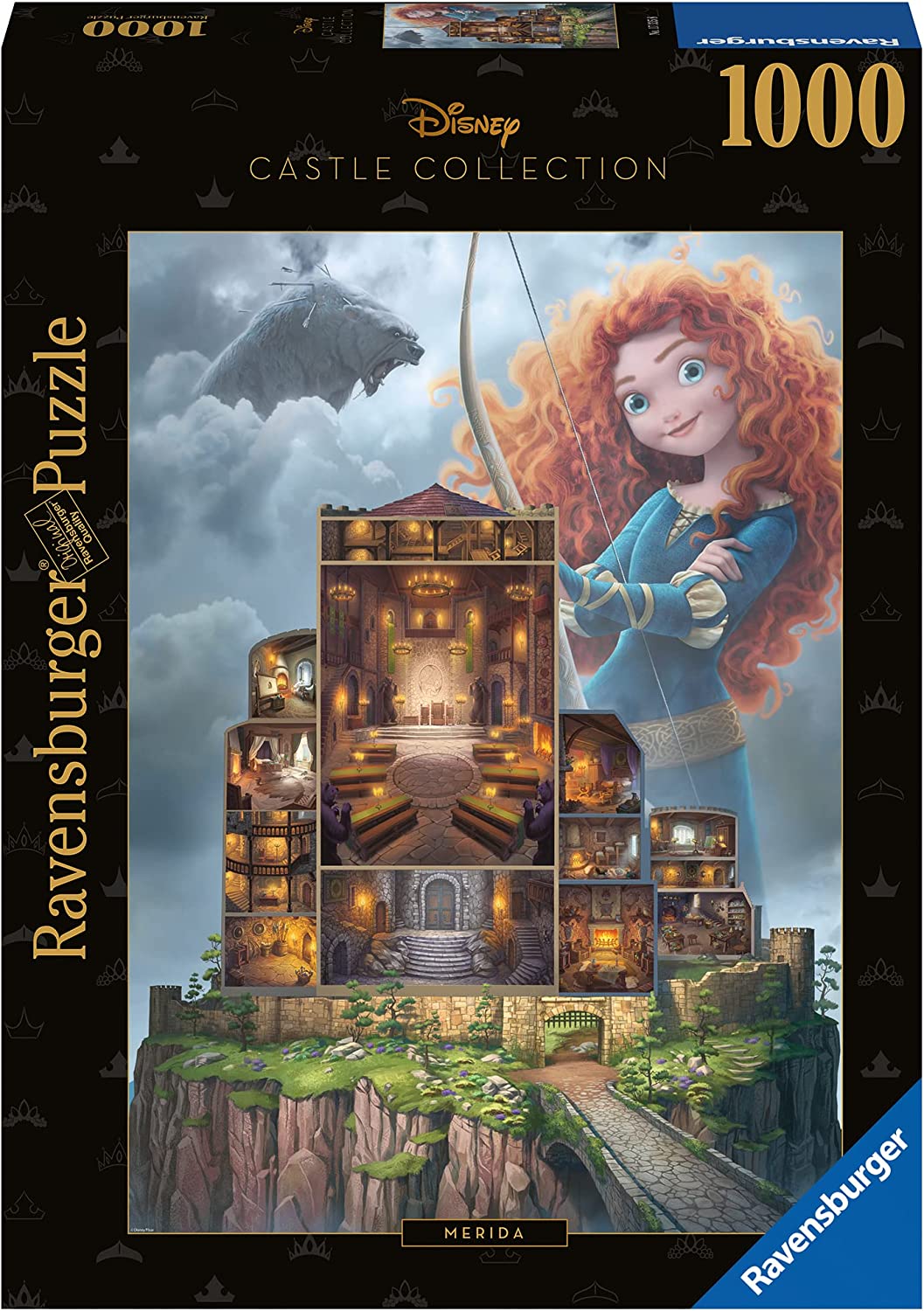 Ravensburger Disney Castle Collection Merida 1000 Piece Puzzle image 0